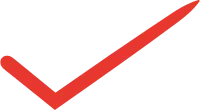 Simple Red Check Mark