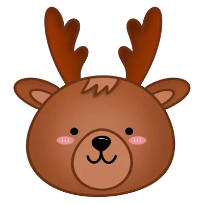 Reindeer face