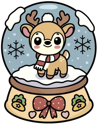 Christmas Clipart ,Cute Christmas Characters,Christmas Png Graphics, Xmas Christmas