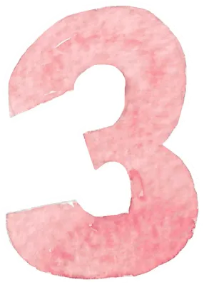 NumericSticker, NumberClipArt, NumericWatercolor, NumberHandPainted, NumericWatercolorArt, Numeric