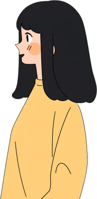 사람 옆모습