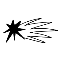 Stylized Star Graphic Design