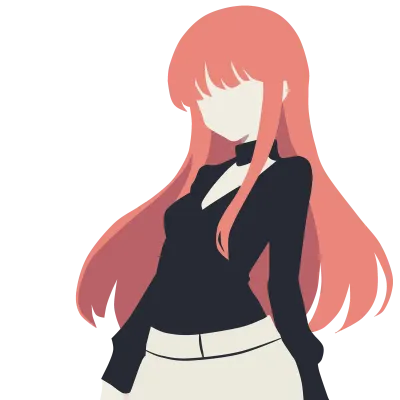Minimalist Anime Girl