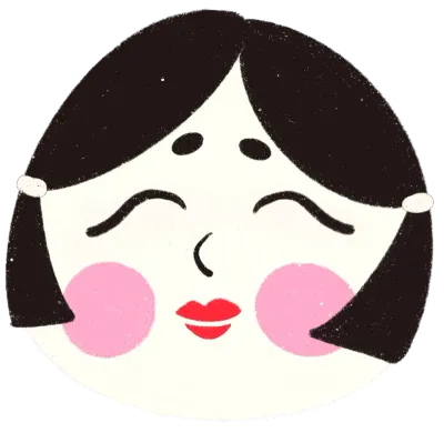 お多福顔