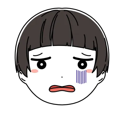 男の子の顔のイラスト素材