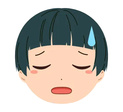 男の子の顔のイラスト素材