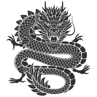 Squirming Chinese Dragon