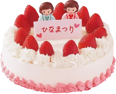 ひな祭りケーキ