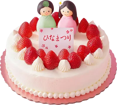 ひな祭りケーキ