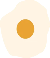 Egg cooking at teflon