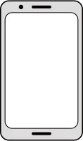 スマホのイラスト素材