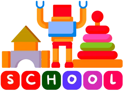 School Robot Illustration