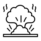 Nuclear Explosion Icon