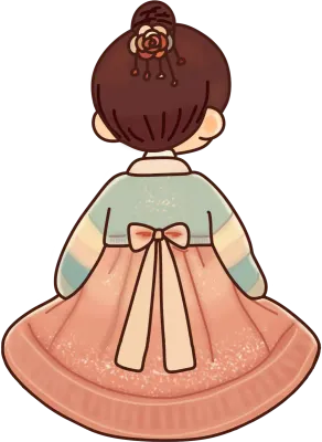 뒷모습여자아이
