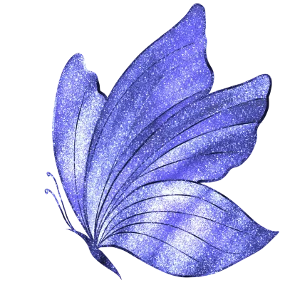 Sparkle luxury butterfly