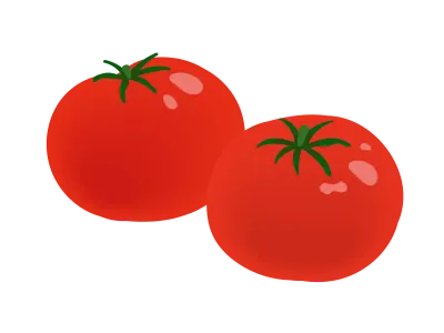 2つのトマト