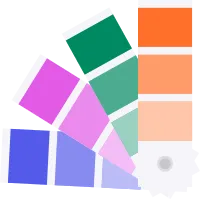 색상칩 일러스트