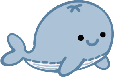 whale cartoon