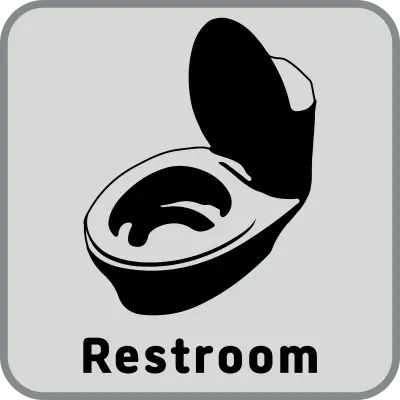 화장실(toilets) 표지판,간판,픽토그램_영문
