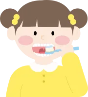 양치하는 아이