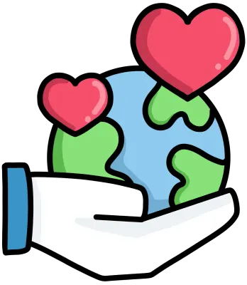 지구의 날, 지구, 손에 지구, 귀여운 지구, earth day, earth in hand, love earth icon