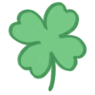 세인트 패트릭 데이 네입클로버 St Patrick's Day Clovers