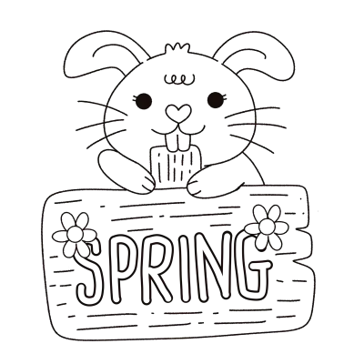 easter doodle, cute easter outline, Easter, Easter day, Easter show, Spring, season,