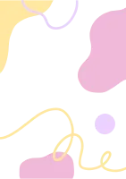 Abstract Colorful Graphic with Playful Shapes