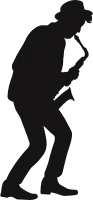 Jazz Musician Silhouette