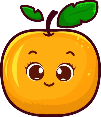 cute orange element