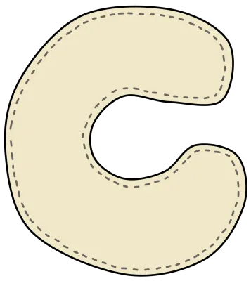 알파벳 C