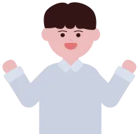 환영 인사하는 남자 선생님