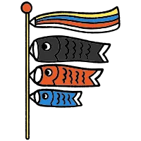 물고기깃발