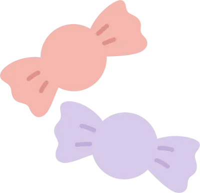 낙서, 손그림, 드로잉, 포근한, 따뜻한, 귀여운, 음식, 사탕, 캔디