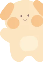 강아지빼꼼