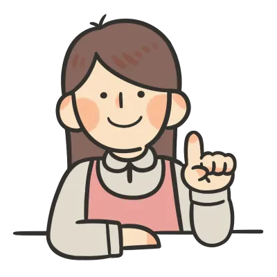 손가락 치켜든 여자