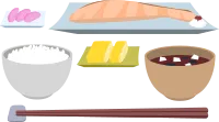 Image illustration of a well-balanced breakfast