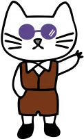 귀여운 고양이 캐릭터 일러스트