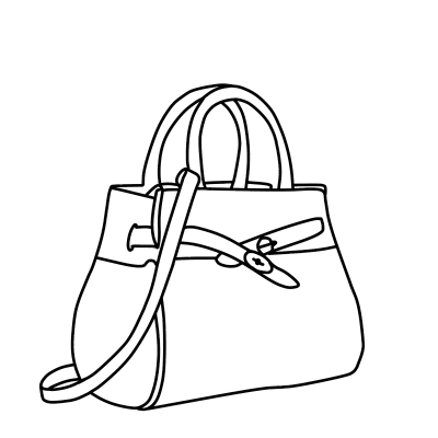 Handbag illustration