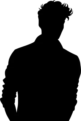 black man shape
