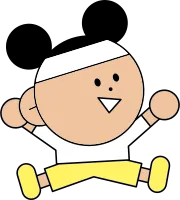 운동회의 어린이