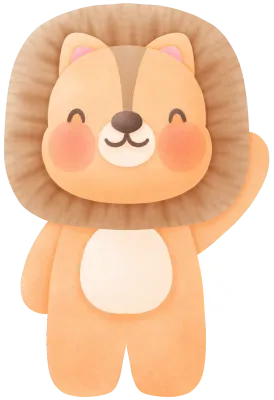 Cute lion