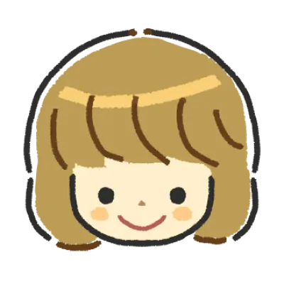 女の子の絵文字_ボブカット_通常