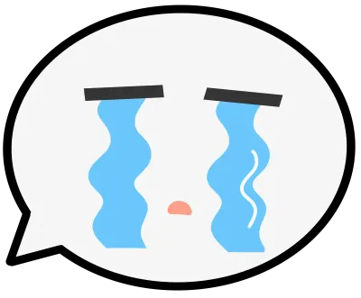 우는표정