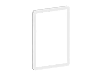 タブレットの立体イラスト