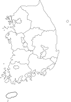 3. 도 경계표시 라인지도