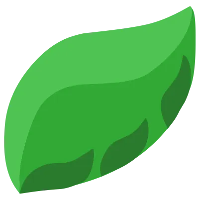 Abstract fresh green leaf