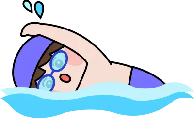 수영 일러스트