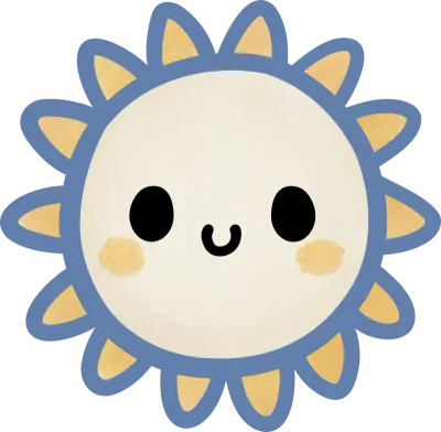 Smiling sun