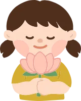 연꽃을 든 어린이